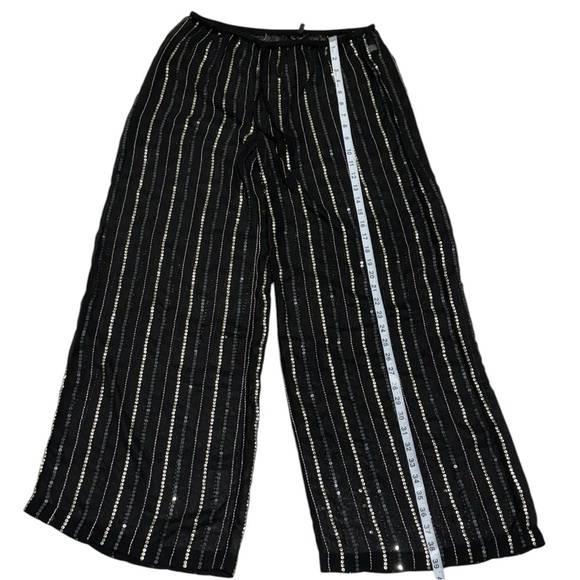 Victoria Secret Sheer Beach Sequin Palazzo Pants Size S - Picture 7 of 12